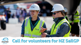 Call for volunteers for New Zealand SailGP - Christchurch 18 – 19 March 2023